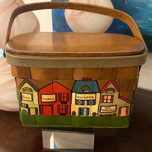 Vintage Caro Nan basket purse